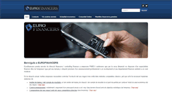 Desktop Screenshot of eurofinancers.com
